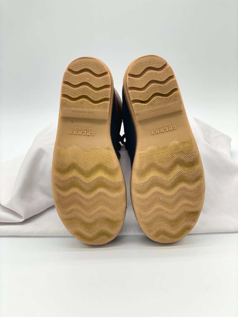 Sperry Port Duck Boots Toddler Size 1 Tan Brown Waterproof Rain Boots - Picture 7 of 7